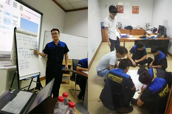 金牌班組長培訓學員分享現場