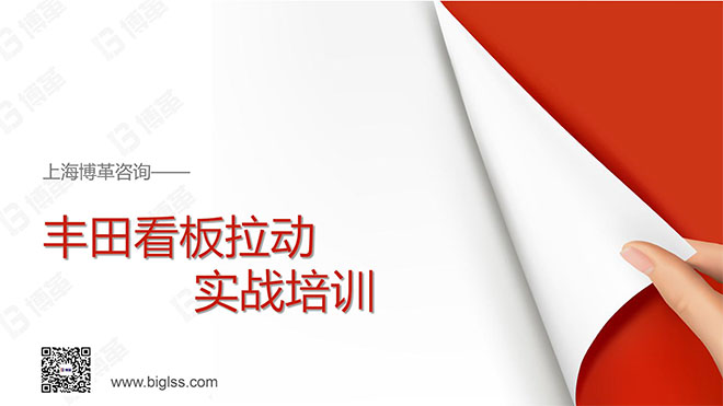 豐田看板拉動實戰培訓教材精美版 豐田看板拉動實戰培訓教材精美版