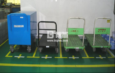 車輛、搬運工具定位標識線 車輛、搬運工具定位標識線