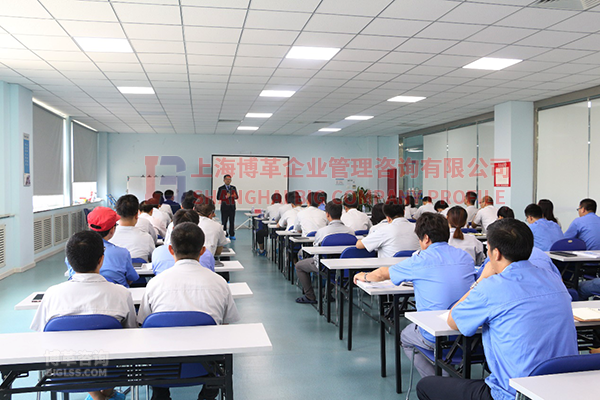 精益六西格瑪項目啟動大會博革咨詢金學俊發言 精益六西格瑪項目啟動大會