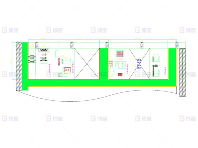 布局方案二 上海知名機械廠精益布局案例 布局方案二